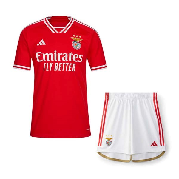 Camiseta Benfica Replica Primera Ropa Niños 2023/24